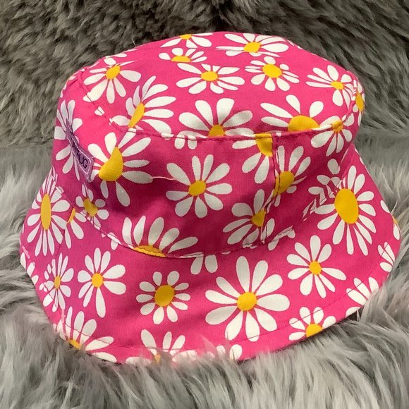 Snug As A Bug | Infant's Darlin' Daisy Sun Hat | Flowers | 0-3 Months - Picture 3 of 4